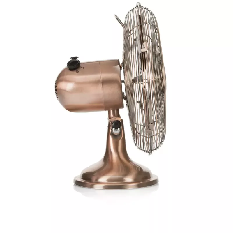 Ventilador de mesa Tristar VE-5970 Retro ventilador de mesa cobre 30 cm
