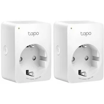 Tapo P100 V2 - Smart Plug - Mini - sem fios - 802.11b/g/n, Bluetooth 4.2 - 2