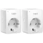 Tapo P100 V2 - Smart Plug - Mini - sem fios - 802.11b/g/n, Bluetooth 4.2 - 2