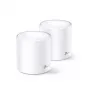Router sem fios | TP-LINK | Router sem fios | pack de 2 | 5400 Mbit/s | Mesh | IEEE 802.11a | IEEE 802.11n | IEEE 802.11ac | IEEE 802.11ax | 2x10/100/1000M | DECOX60(2-PACK)
