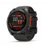 Garmin Fenix 8 3,56 cm (1,4) AMOLED 51 mm digital 454 x 454 píxeis ecrã tátil titânio WLAN GPS (satélite)
