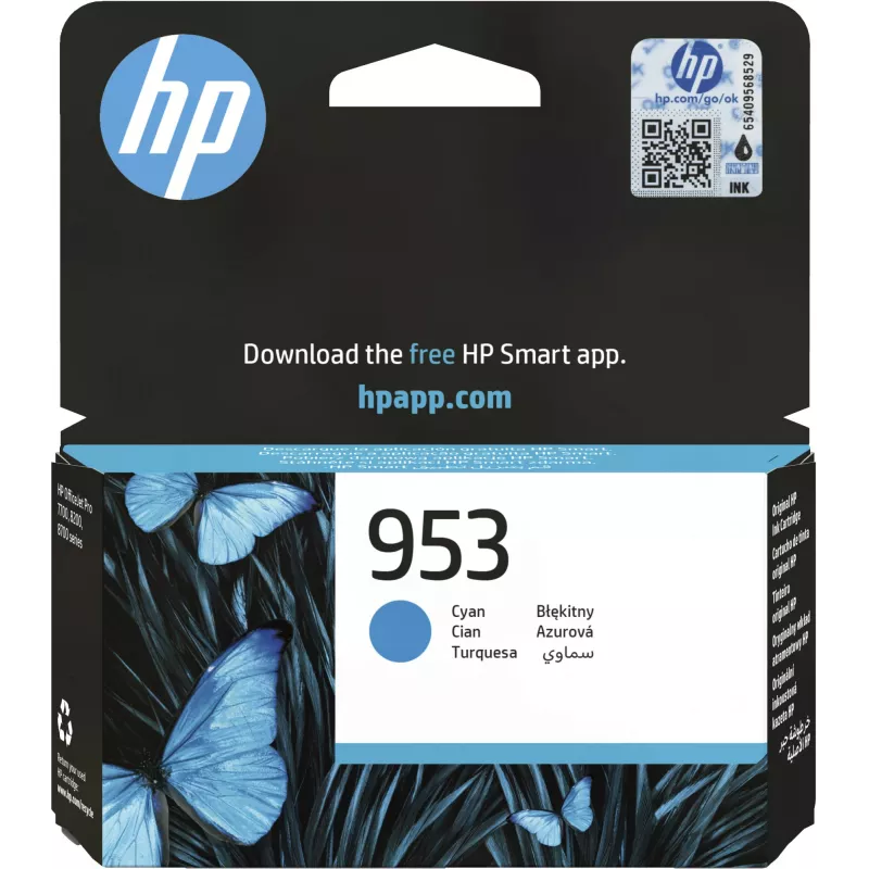 Cartucho HP 953 ciano 630 páginas
