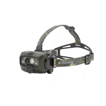 Ledlenser HF8R Core RGB Camouflage - Lanterna frontal LED, verde