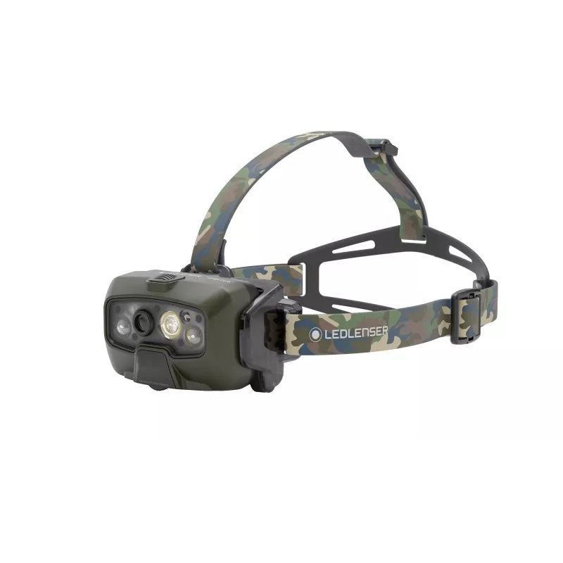 Ledlenser HF8R Core RGB Camouflage - Lanterna frontal LED, verde
