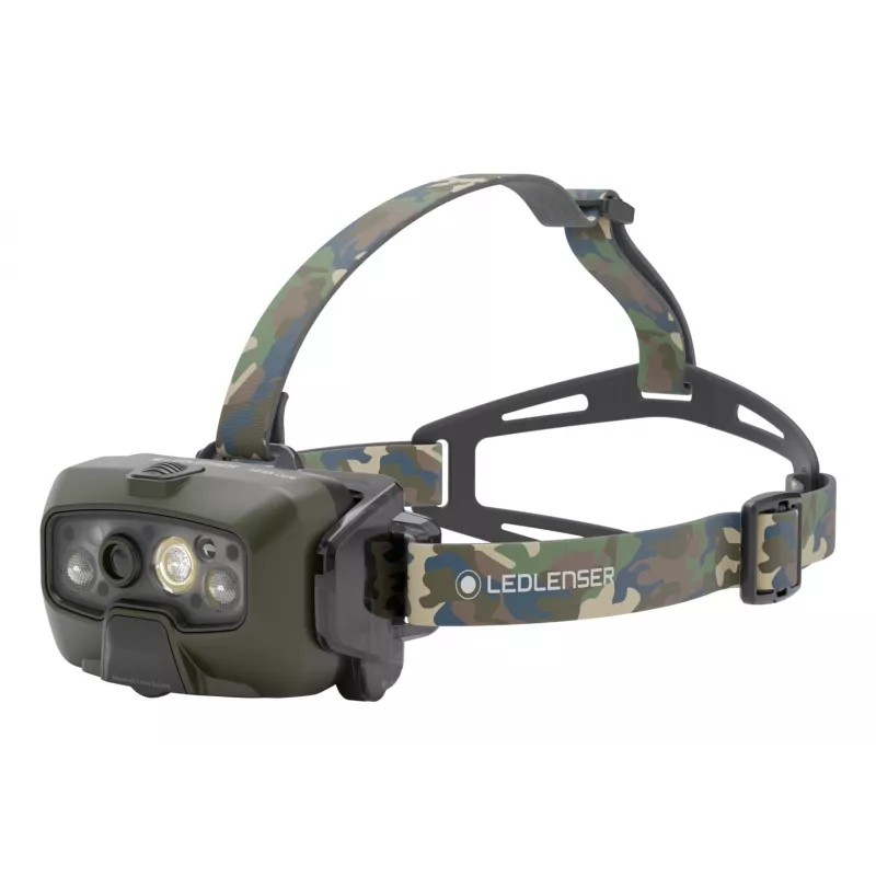 Ledlenser HF8R Core RGB Camouflage - Lanterna frontal LED, verde