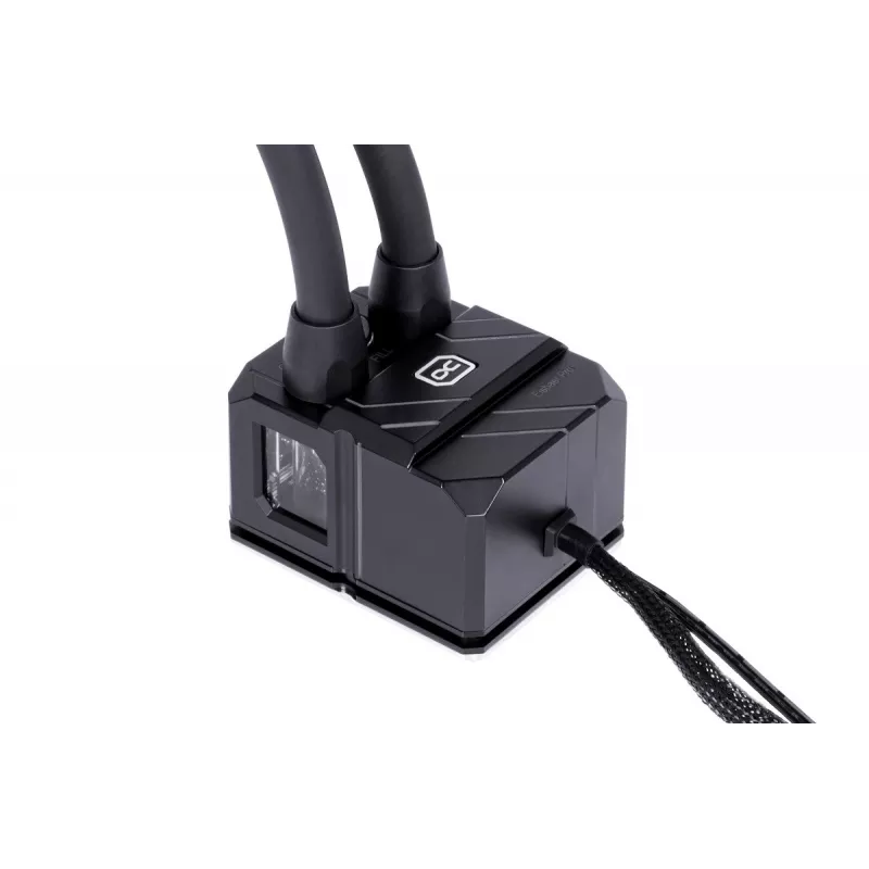 Alphacool Eisbaer Pro Aurora 360 Refrigeração líquida all-in-one para processador 12 cm preto, branco 1 unid.