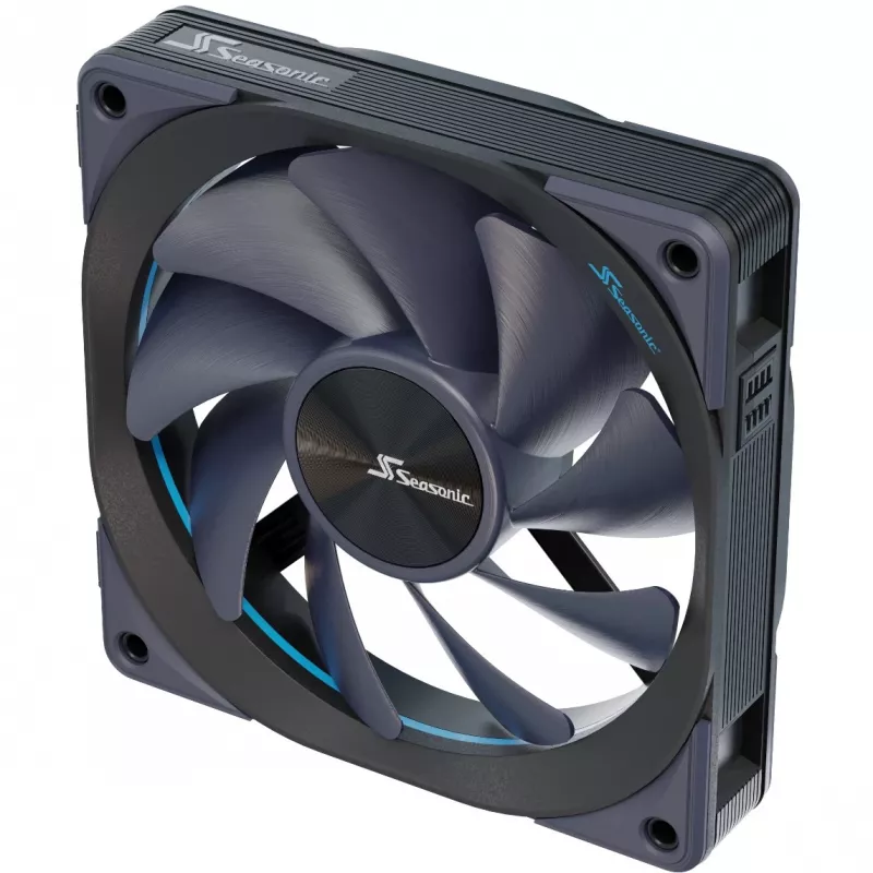 MagFlow 1225 PWM (kit 1 ventoinha) 120,4 x 124,2 x 26,6 mm / rolamento fluido dinâmico / 63,33 CFM / 33,78 dBa / 2200 rpm / cabo magnético para instalação fácil (MAGFLOW-1)