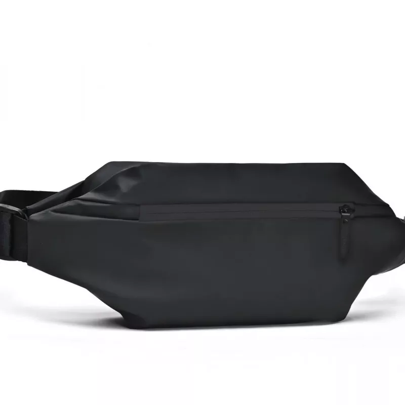 Bolsa de cintura Xiaomi Sports Fanny Pack tecido pele sintética preto 2,25L unissexo