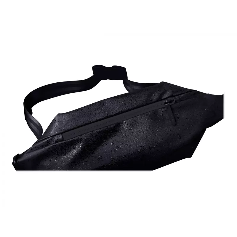 Bolsa de cintura Xiaomi Sports Fanny Pack tecido pele sintética preto 2,25L unissexo