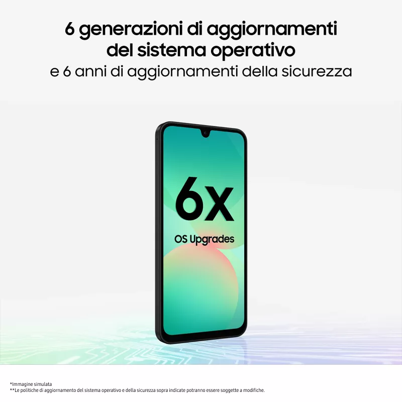 Samsung Galaxy A26 17 cm (6.7) Dual SIM híbrido Android 15 5G USB Type-C 8 GB 256 GB 5000 mAh preto