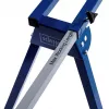 Suporte para serra de esquadria Scheppach UMF1550, suporte metálico de 4 pernas, capacidade máx. 150 kg, comprimento máx. 194,5 cm, tamanho 950×540×810 mm, preto
