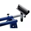 Suporte para serra de esquadria Scheppach UMF1550, suporte metálico de 4 pernas, capacidade máx. 150 kg, comprimento máx. 194,5 cm, tamanho 950×540×810 mm, preto