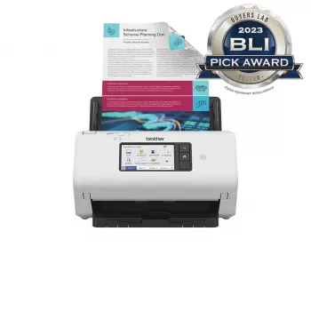 Scanner ADF Brother ADS-4700W 600 x 600 DPI A4 preto e branco