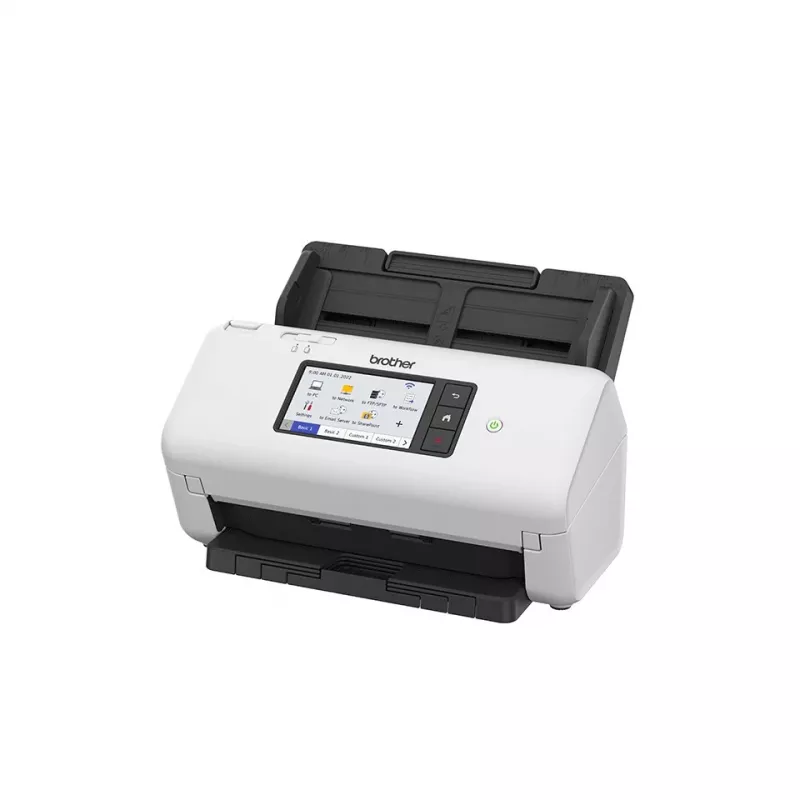 Scanner ADF Brother ADS-4700W 600 x 600 DPI A4 preto e branco