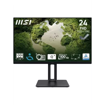 MSI Pro MP245PG 24 polegadas IPS FHD HDMI/DP Pivot - Ecrã plano - 61 cm