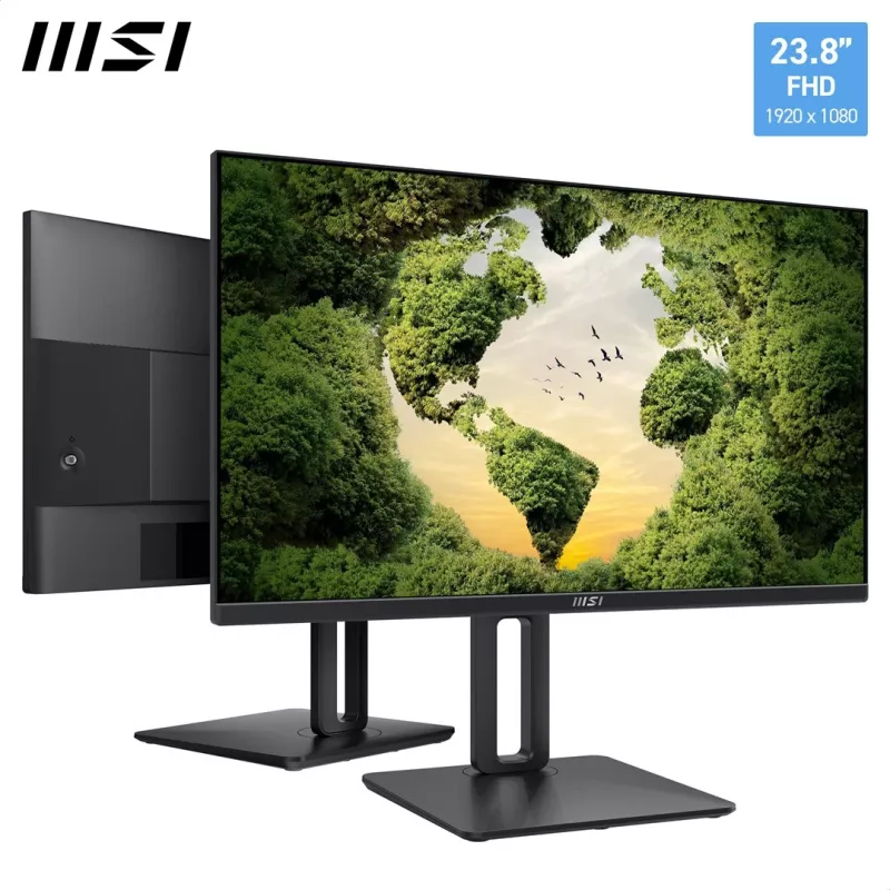 MSI Pro MP245PG 24 polegadas IPS FHD HDMI/DP Pivot - Ecrã plano - 61 cm
