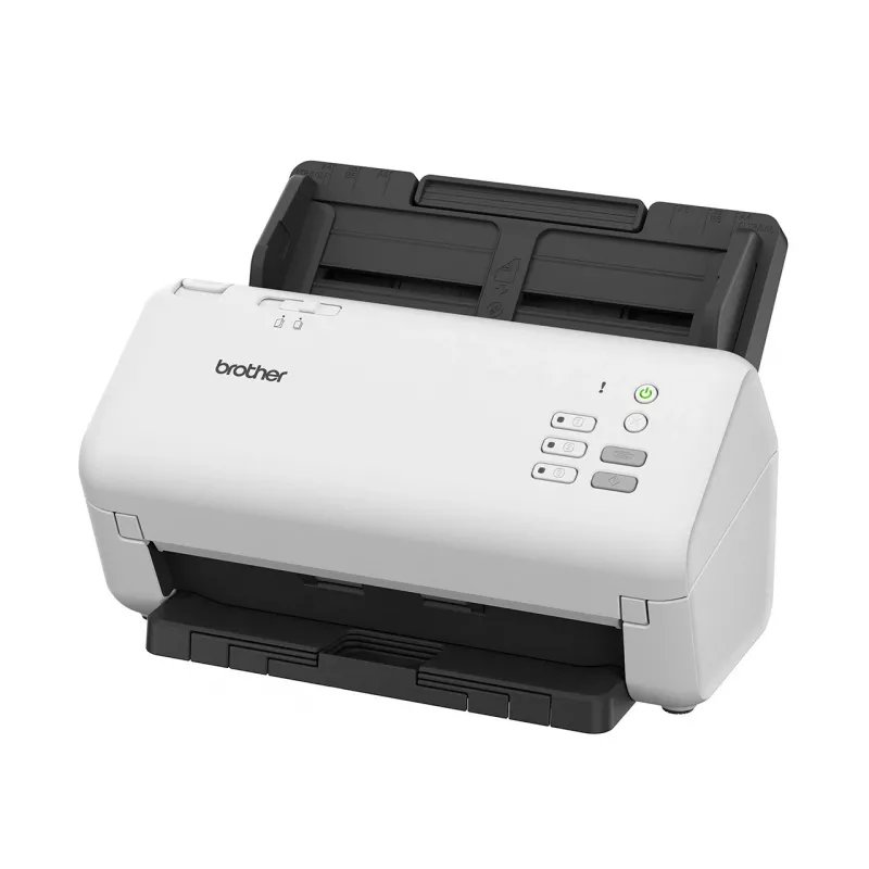 Scanner ADF Brother ADS-4300N – A4, 600 x 600 DPI, duplex, ADF de 80 folhas, Dual CIS, LED (preto/branco)