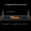 Router Wi-Fi TP-Link Archer BE3600 2,5 Gigabit Ethernet dual band (2,4 GHz / 5 GHz) preto