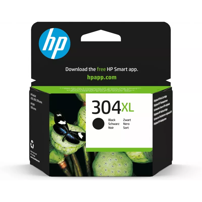 Tinteiro original HP 304XL preto