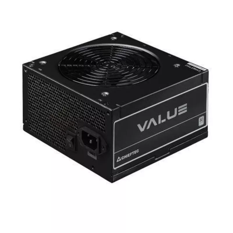 Fonte de alimentação CHIEFTEC APB-500B8-BK ATX 500W com PFC ativo e proteção múltipla