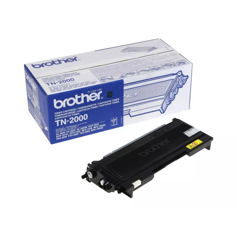 Toner Brother TN-2000 2500 páginas preto