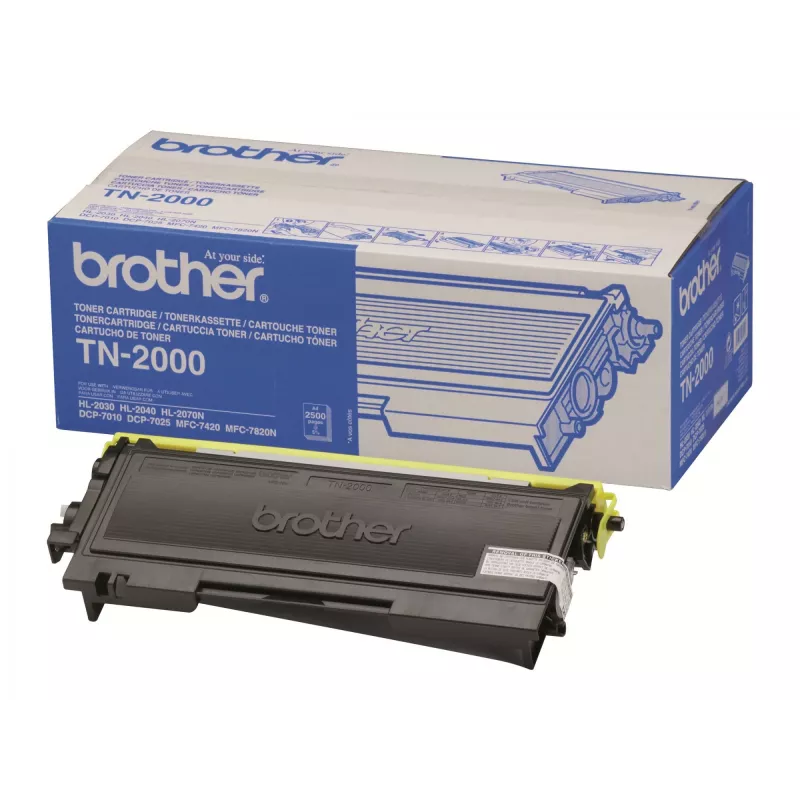 Toner Brother TN-2000 2500 páginas preto