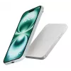 ZENS Pro 1 fino 5000 mAh carregamento sem fios branco