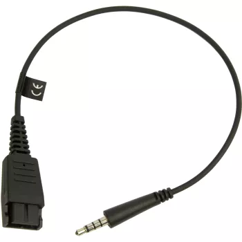 GN Jabra Jabra - Adaptador de headset - ficha mini macho para Quick Disconnect macho - para SPEAK 410, 410 MS (8800-00-99)