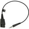 GN Jabra Jabra - Adaptador de headset - ficha mini macho para Quick Disconnect macho - para SPEAK 410, 410 MS (8800-00-99)