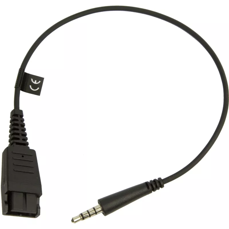 GN Jabra Jabra - Adaptador de headset - ficha mini macho para Quick Disconnect macho - para SPEAK 410, 410 MS (8800-00-99)