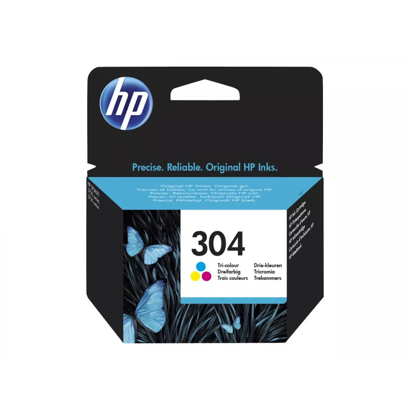 Cartucho de tinta HP 304 tricolor