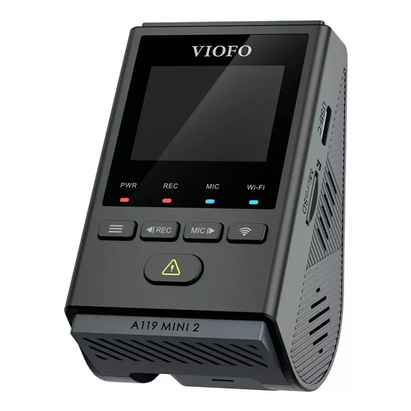 Dashcam VIOFO A119 MINI 2-G GPS – 1 canal Quad HD 2560×1440, Sony STARVIS 2 IMX675, 60 fps, 140° F1.6, GPS, Wi‑Fi, Dual‑Band, modo de estacionamento