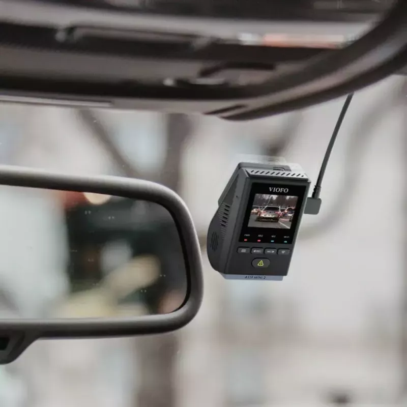 Dashcam VIOFO A119 MINI 2-G GPS – 1 canal Quad HD 2560×1440, Sony STARVIS 2 IMX675, 60 fps, 140° F1.6, GPS, Wi‑Fi, Dual‑Band, modo de estacionamento