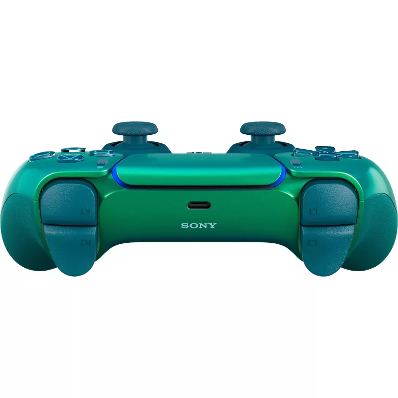 Comando sem fios Sony para PlayStation 5 e iOS – Bluetooth/USB-C, analógico/digital, bateria integrada, 160×106×66 mm, turquesa