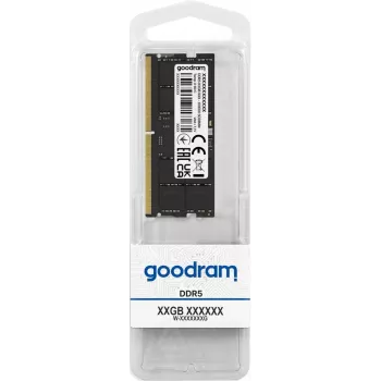 Goodram 16GB DDR5 5600MHz CL40 SR SODIMM módulo de memória 1 x 16 GB
