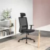 Cadeira de escritório ergonómica Ergo Office ER-425 High-Back, máx. 150 kg, giratória, apoios ajustáveis
