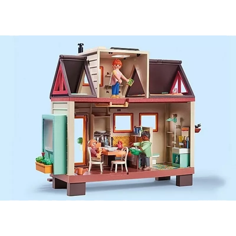 Conjunto de brincar Family Playmobil 71509 multicolor idade 4-10