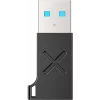 Adaptador Unitek USB-C para USB-A A1049ABK01 — preto, adaptador compacto USB-C (fêmea) para USB-A (macho)