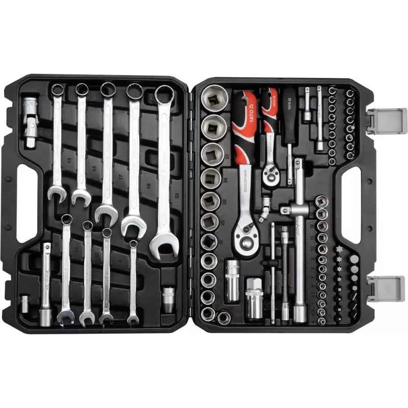 Yato YT-12691 Conjunto de chaves de caixa 82 unid.