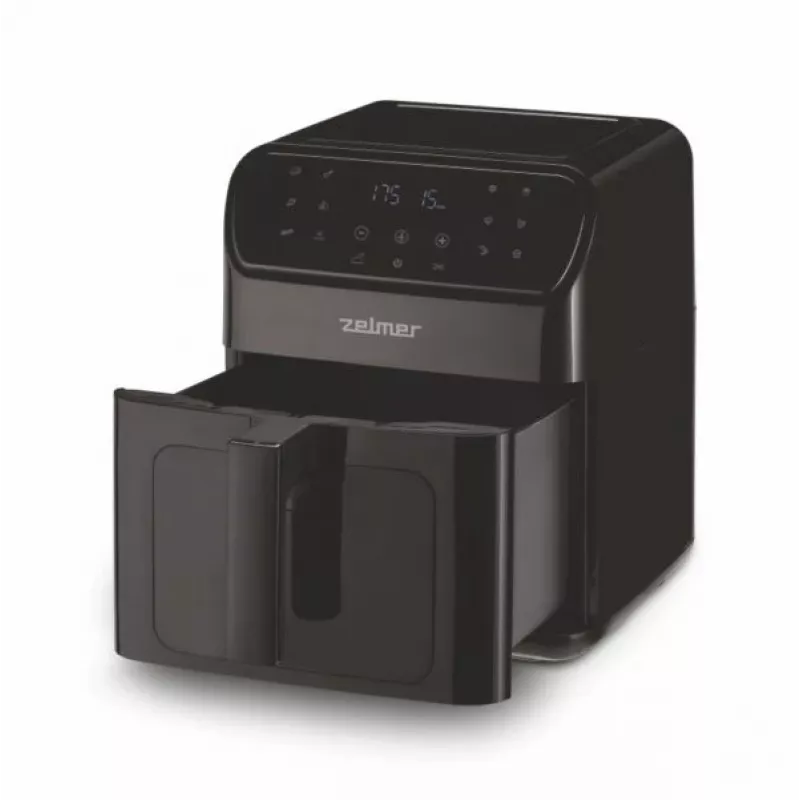 Fritadeira de ar quente Zelmer ZAF6500 6,5 l 1500 W preto