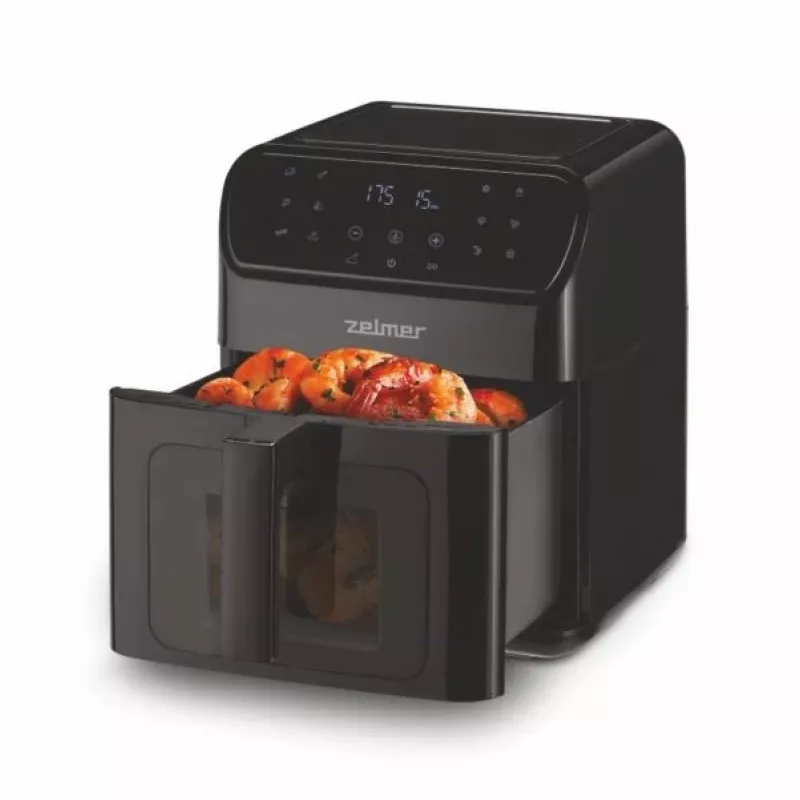Fritadeira de ar quente Zelmer ZAF6500 6,5 l 1500 W preto
