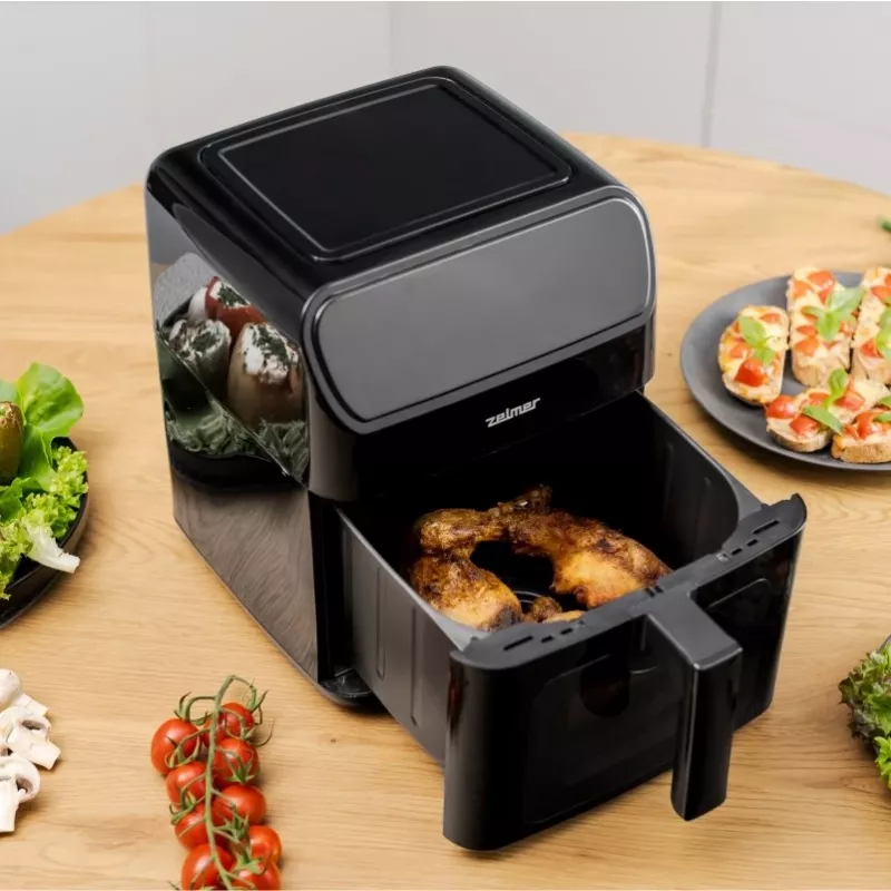 Fritadeira de ar quente Zelmer ZAF6500 6,5 l 1500 W preto