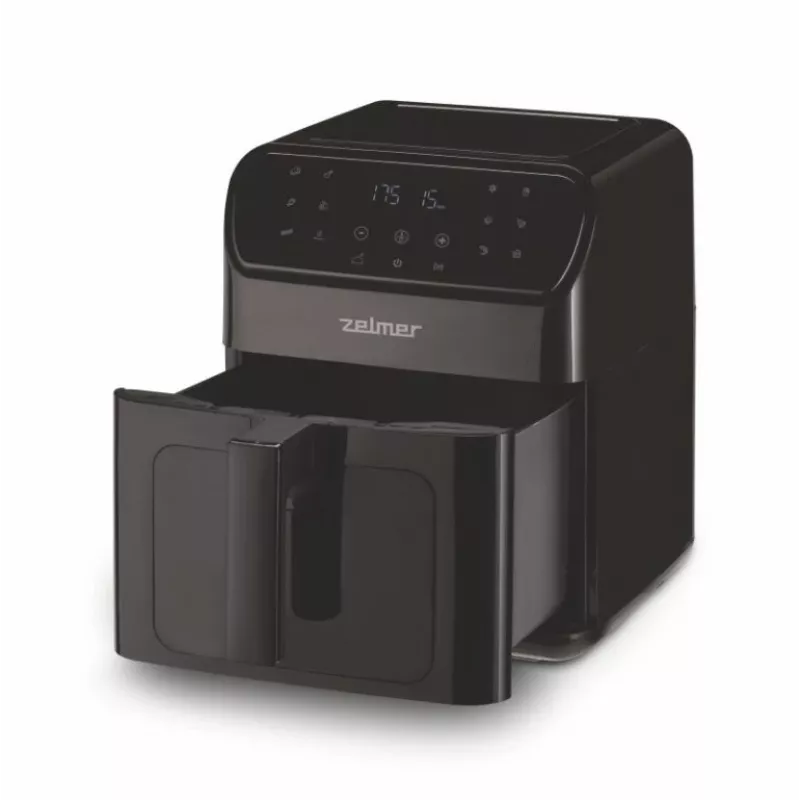 Fritadeira de ar quente Zelmer ZAF6500 6,5 l 1500 W preto