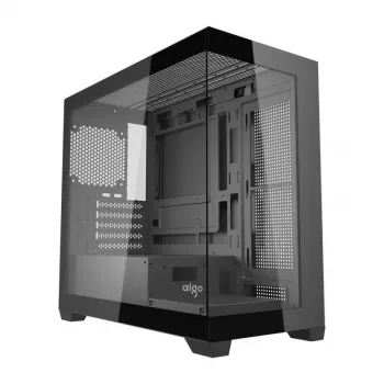 Caixa de computador Darkflash C218M + 6 ventoinhas ARGB (preto)