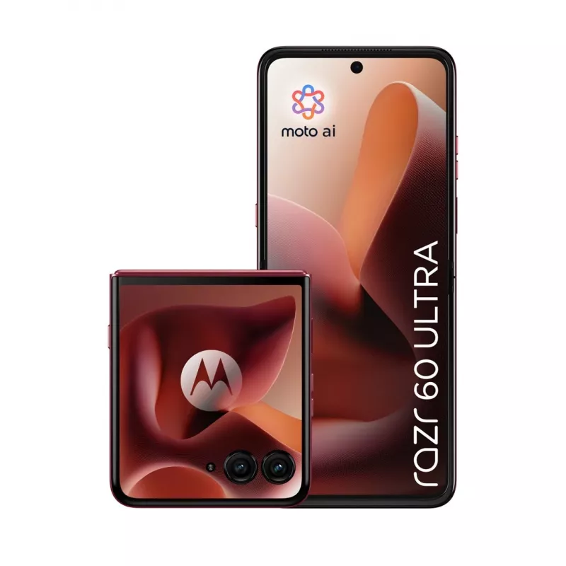 Motorola razr 60 ultra 17,7 cm (6,96) Dual SIM Android 15 5G USB Type-C 16 GB 512 GB 4700 mAh bordéus