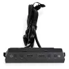 Conector de pinos USB Lian Li LAN216-1 preto 19 pinos USB 3.0