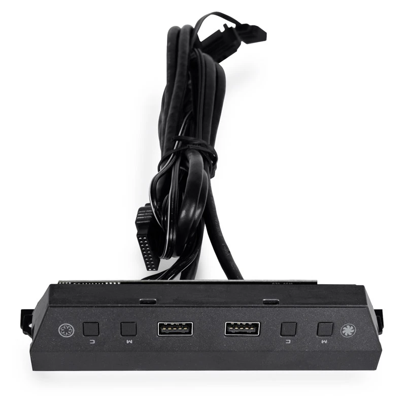 Conector de pinos USB Lian Li LAN216-1 preto 19 pinos USB 3.0