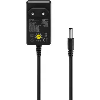 Carregador Goobay 64569 para dispositivos móveis universal preto AC - DC interior (64569)