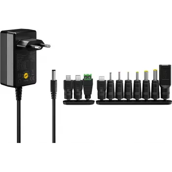 Carregador Goobay 64569 para dispositivos móveis universal preto AC - DC interior (64569)