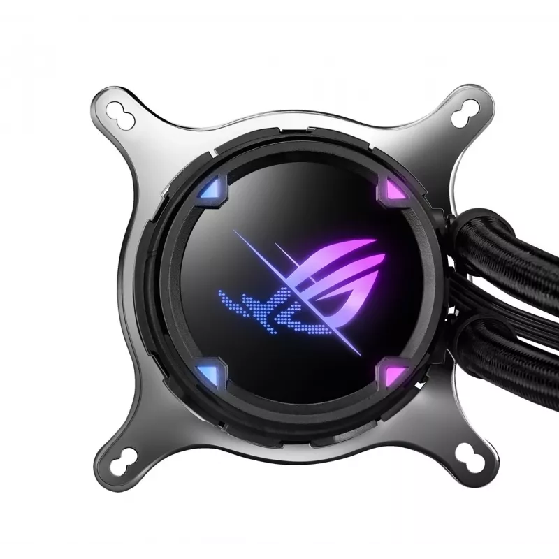 Refrigeração líquida tudo-em-um para processador ASUS ROG STRIX LC II 280 ARGB 14 cm preto 1 unid.